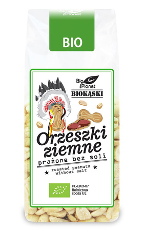 Orzeszki Ziemne Prażone Bez Soli BIO 150 g