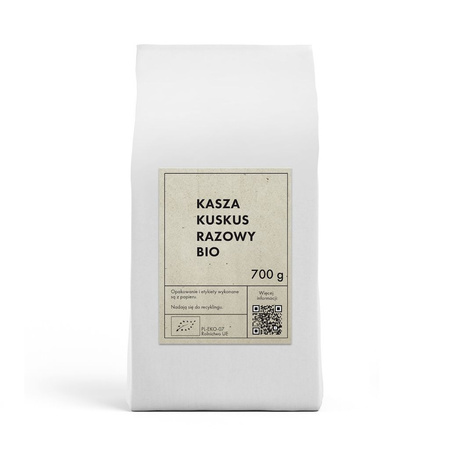 Kasza Kuskus Razowy BIO (2 szt x 700 g)