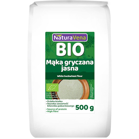 Mąka Gryczana Jasna BIO (6 szt x 500 g)