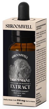 Grzyby Soplówka Jeżowata (Lion'S Mane) Ekstrakt w Kroplach 30 ml