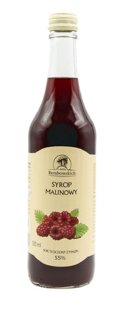 Syrop Malinowy 500 ml (2 szt x 0,5 ml)