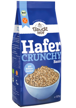 Crunchy Owsiane Waniliowe Bezglutenowe BIO (2 szt x 325 g)