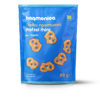 Precelki Cienkie z Solą Morską BIO (4 szt x 80 g)