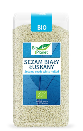 Sezam Biały Łuskany BIO 250 g