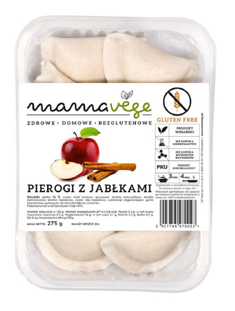 Pierogi z Jabłkami Bezglutenowe (2 szt x 275 g)