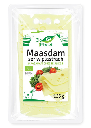 Ser Maasdam Plastry BIO 125 g