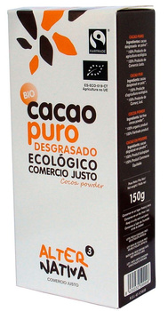 Kakao w Proszku Fair Trade Bezglutenowe BIO (2 szt x 150 g)