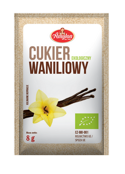 Cukier z Wanilią Bourbon Bezglutenowy BIO (50 szt x 8 g)