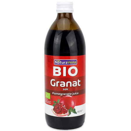 Sok z granatu 100 % BIO 500 ml