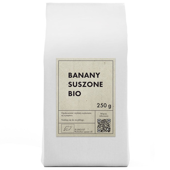 Banany Suszone BIO (2 szt x 250 g)