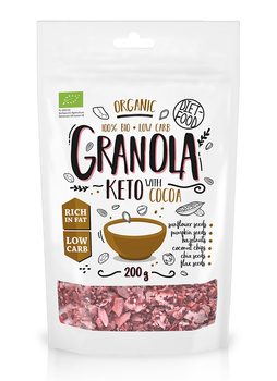 Granola Kakao Keto BIO  - Diet (2 szt x 200 g)