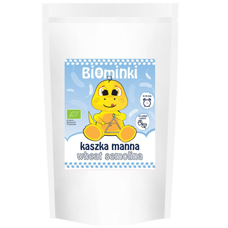 Kaszka Manna Bez Dodatku Cukrów BIO (4 szt x 200 g)