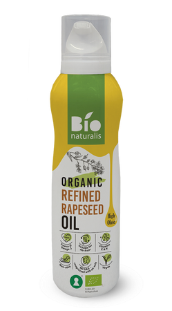 Olej Rzepakowy (Spray) Tłoczony Na Zimno Omega-3 BIO 200 ml