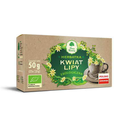 Herbatka z Kwiatu Lipy BIO (25 x 2 g) 50 g