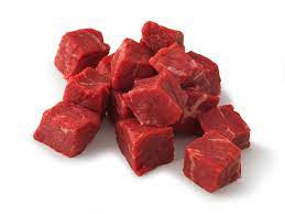 Mięso gulaszowe Wołowe z Szynki Surowe BIO (Około 1,00 kg)