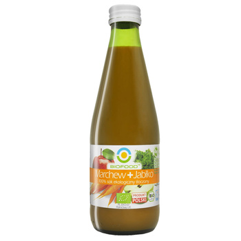 Sok Jabłkowo - Marchwiowy Nfc Bezglutenowy BIO (4 szt x 300 ml)