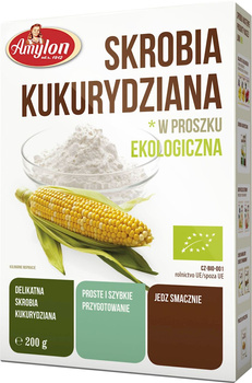 Skrobia Kukurydziana Bezglutenowa BIO (4 szt x 200 g)