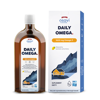 Omega-3 (1600 Mg) o Smaku Cytrynowym 500 ml