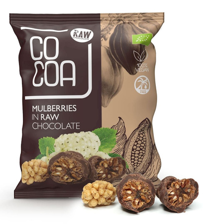 Morwa w Czekoladzie Surowej BIO (2 szt x 70 g)
