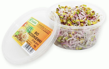 Kiełki Rzodkiewki Świeże BIO (Około ) (3 szt x 50 g)