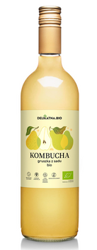 Kombucha Gruszkowa BIO 750 ml