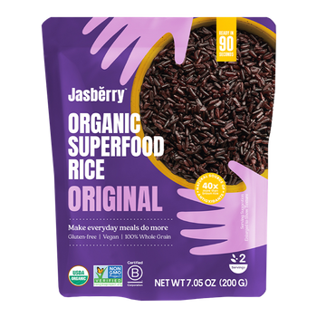 Ryż Jasberry Pełnoziarnisty Bezglutenowy BIO 426 g