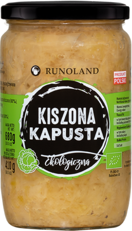Kapusta Kiszona BIO 680 g () (3 szt x 410 g)
