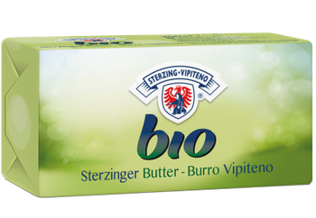 Masło Kostka (82 % Tłuszczu) BIO 250 g - Sterzing