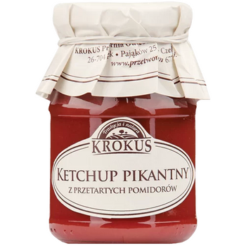 Ketchup Pikantny Bezglutenowy (3 szt x 180 g)