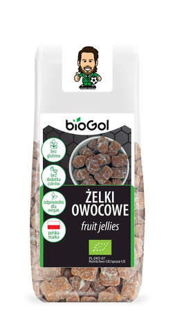 Żelki Owocowe Bez Żelatyny Bezglutenowe BIO (3 szt x 90 g)