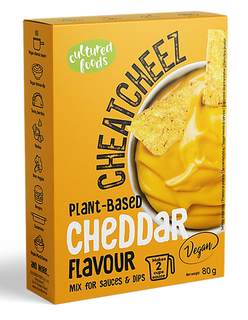 Mieszanka Na Wegański Sos Lub Dip o Smaku Sera Cheddar Bezglutenowy 72 g