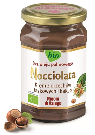 Krem z Orzechów Laskowych i Kakao Bezglutenowy BIO (2 szt x 250 g)