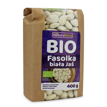 Fasolka Biała Jaś BIO (4 szt x 400 g)