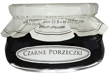 Konfitura z Czarnej Porzeczki (2 szt x 320 g)