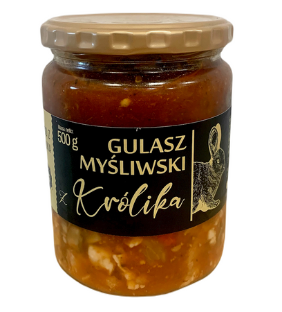 Gulasz Myśliwski z Królika Bezglutenowy 500 g