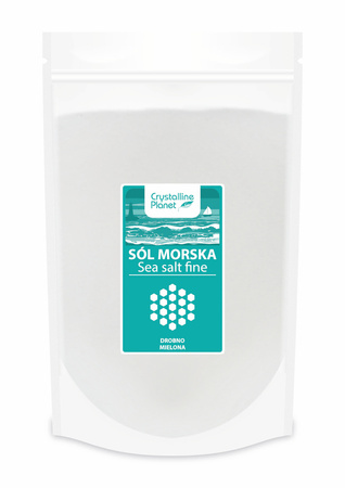 Sól Morska Drobno Mielona 1 kg