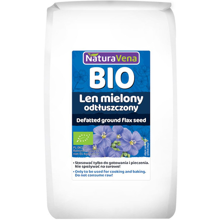 Len Mielony Odtłuszczony BIO (7 szt x 200 g)