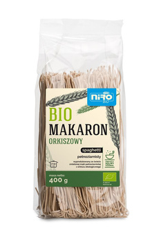 Makaron (Orkiszowy Razowy) Spaghetti BIO 400 g