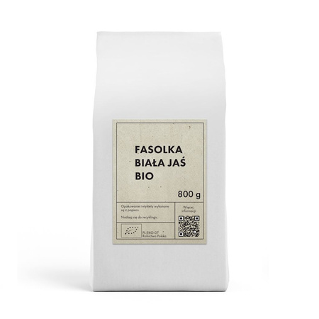 Fasolka Biała Jaś BIO (2 szt x 800 g)