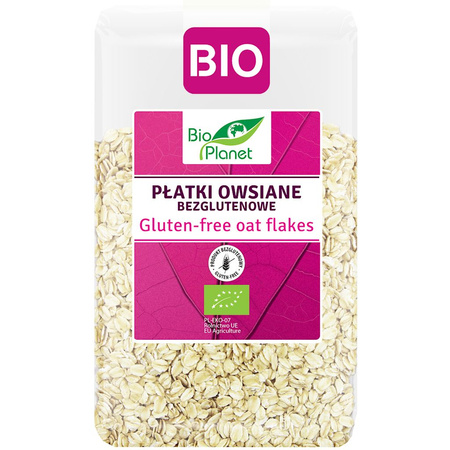 Płatki Owsiane Bezglutenowe BIO (2 szt x 1 kg)