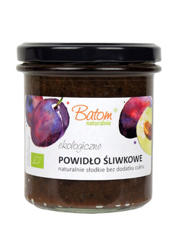 Powidła Śliwkowe Bez Dodatku Cukrów BIO 340 g