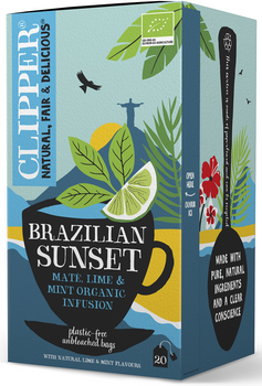 Herbatka Yerba Mate z Miętą i Limonką (Brazilian Sunset) BIO (20 x 2 g) 40 g