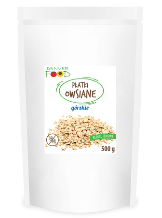 Płatki Owsiane Górskie Bezglutenowe 500 g
