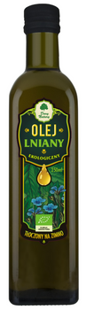 Olej Lniany Tłoczony Na Zimno BIO 250 ml