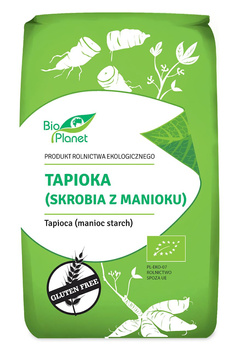 Tapioka (Skrobia z Manioku) Bezglutenowa BIO (4 szt x 400 g)