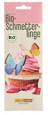 Dekoracyjne Motyle Waflowe 3D BIO (6 Szt.) (3 szt x 2 g)