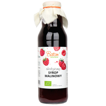 Syrop Malinowy BIO 750 ml