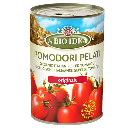 Pomidory Pelati Bez Skóry BIO 400 g (Puszka)