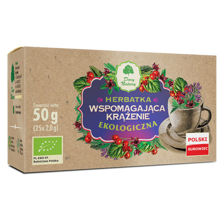 Herbatka Wspomagająca Krążenie BIO (25 x 2 g) (3 szt x 50 g)