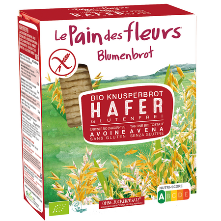 Pieczywo Chrupkie Owsiane Bezglutenowe BIO (2 szt x 150 g)